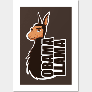 Obama Llama Posters and Art